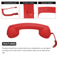 📞 50% RABATT NU!! 🤣 Retro telefonlur – en unik present för speciella tillfällen ✨