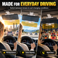 🔥 Universellt HD-solskydd för bilen med antireflexbehandling, skyddar både dag och natt 🚗☀️🌙✅💥