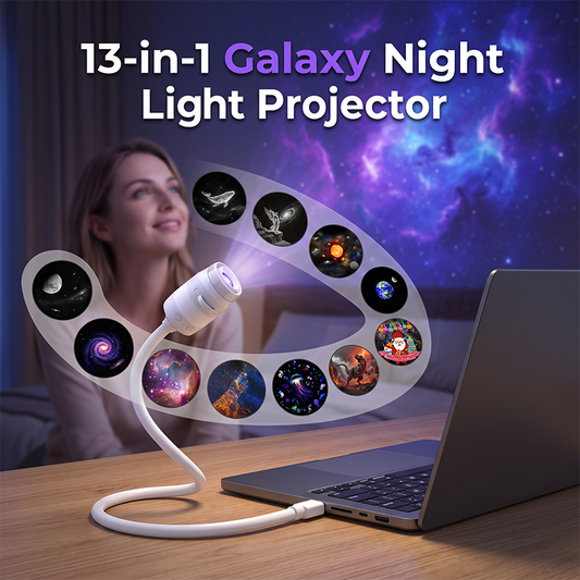 USB-Lampa med Stjärnhimmelprojektion