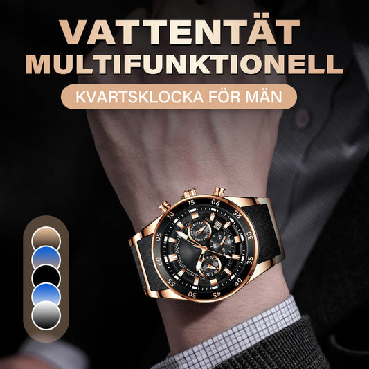 ⌚ HERRWATERPROOF KVARTSUr - DIN ÄVENTYRSKOMPIS! 🌊