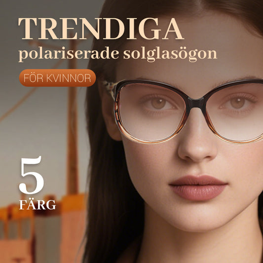 💕2025 Explosion💕Överdimensionerade modesolglasögon för kvinnor