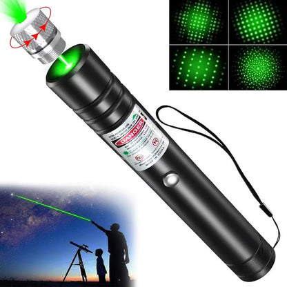 🔈🔈 60 % RABATT🔥USB-uppladdningsbar laserficklampa med hög effekt