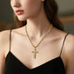 ✝️ 50% RABATT NU! 🔥 Jesus Krucifix Halsband – 14K Äkta Guldbelagt, Andligt Skydd & Presentredo Box 🙏