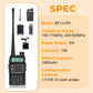 ⏰ Endast nu 50% rabatt!🔥📡 UV-5R Hamradio Långdistans UV5R Two-Way Radio Dualband Walkie-Talkie