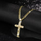 ✝️ 50% RABATT NU! 🔥 Jesus Krucifix Halsband – 14K Äkta Guldbelagt, Andligt Skydd & Presentredo Box 🙏