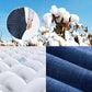 👖 50% RABATT NU! 🧵 Herr Elastiska Jeans med Hög Midja och Rakt Ben – Mjuk Stretchig Bomull & Andningsbar Vardagskomfort 🛠️