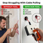 🔧 57% RABATT! ⚡ Effektiv Kabeldragare – Enkel Hantering, Robust & Perfekt För Elektriska Installationer 🛠️