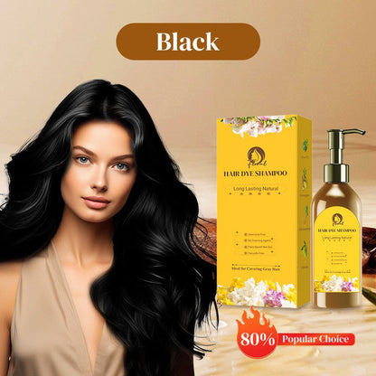 ❤️‍🔥Hot Sale 49% OFF✨Långtidsverkande schampo för naturlig hårfärg