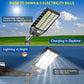 ☀️  Solcellsdriven LED-gatlykta – extremt stark utomhusbelysning för säkerhet
