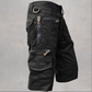 🩳 50% RABATT NU! 🏔️ Herr Outdoor-shorts med 8 Fickor – Slitstark Bomull & Justerbar Midja – Perfekt för Vandring, Fiske & Resa 🌲