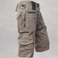 🩳 50% RABATT NU! 🏔️ Herr Outdoor-shorts med 8 Fickor – Slitstark Bomull & Justerbar Midja – Perfekt för Vandring, Fiske & Resa 🌲