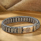 Tibetanskt Bönehjulsarmband - 925 Sterling Silver - Magnetiskt Spänne - Lyckosymbol