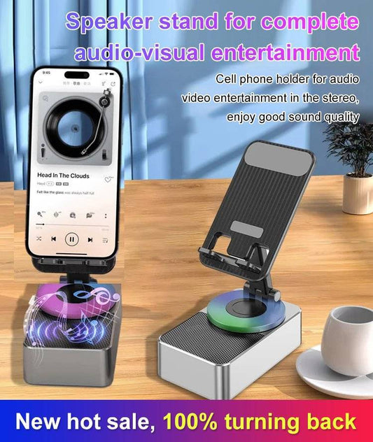 🔥Bluetooth Ljud Ström Telefonhållare🎶🔋
