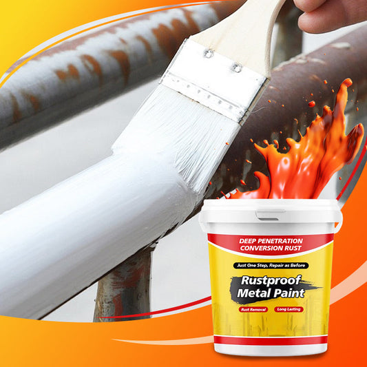 🛠️ 50% RABATT NU!🛡️ Bil Rostborttagning & Ommålning Färg – 3-i-1 Vattentät Anti-Korrosion Metallbeläggning – Snabbtorkande & Miljövänlig 🚗