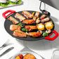 ( 🔥50% rabatt! Inga leveransavgifter!🔥)Elektrisk grillpanna med non-stick beläggning för inomhusbruk