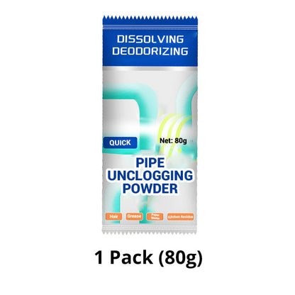 Hushållskanalens uncloggingpulver (kraftfull upplösning och deodorisering)