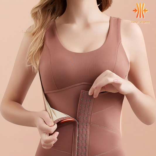 Thickened Warm Tank Top with Shelf Bra