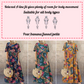 👗 50% RABATT 🌸 | Lång Kjol i Ren Bomull – Vintage Tryck & Ledig Passform