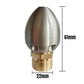 🔧🔧🔥Heavy-Duty Torpedo-Shaped Jet Nozzle for High-Flow Drain Cleaning🔧🔧