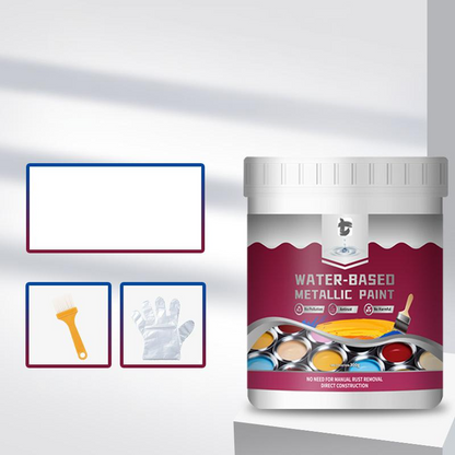 🔥2025 Nyaste modellen Nyligen uppgraderad Hög effektivitet + Giftfri formulering✨Rostborttagningskonverterare Metallicfärg