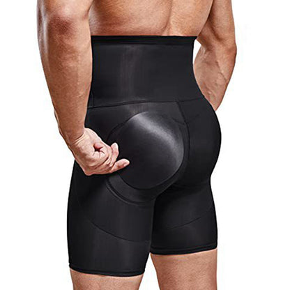 "💪👖Få kroppen mer slät än fikans kaffeprickar! 😏Höga midjor för män Butt Lifter Shapewear