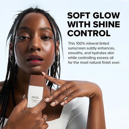 💕Daily Tinted Fluid Sunscreen Foundation🚀”Inventering Nödläge”! 50% rabatt på utförsäljning under en begränsad tid!!!