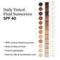 💕Daily Tinted Fluid Sunscreen Foundation🚀”Inventering Nödläge”! 50% rabatt på utförsäljning under en begränsad tid!!!