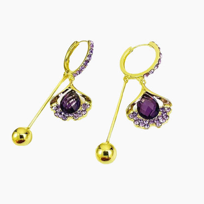 "💎🍂Earrings – Shiner than a squirrel’s stash, lighter than autumn guilt! ✨🐿️ No ‘where’d I drop these?’ drama!"🚀Customs seized goods, 50% off clearance for a limited time!!!!