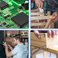 🧲Magnetskruvmejselsats med Phillips och Torx – 15 delar | Robusta bits + snabbväxlingssystem ⚡