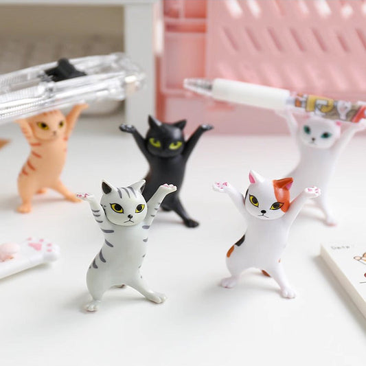 🏆✨😺😺 Drôle Cat Stylo Holder