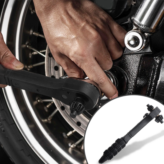 🔥Buy 2 Get 1 Free🔥2-in-1 Drill Chuck Key Wrench🔧 "Båda verktygen i en? Vårt grej är snabbare än en ren på sparkstötting!" ❄️🦌