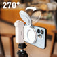 🔥Rechargeable & Magnetic Phone Stand Camera Grip🌟Our Magnetic Phone Stabilizer grips like a pro—stick, shoot, and stay smooth!