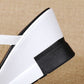 Cutout-plattform Slip-On Wedge-sandaler för kvinnor