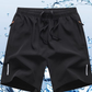 🩳 50% RABATT 🌬️ | Herrshorts med Elastisk Midja – Andningsbara & Säkra Fickor