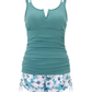 🌊TUMMY CONTROL TANKINI-SET I TVÅ DELAR