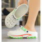 👞 50% RABATT! 💫 Herr andningsbara slip-on sandaler – Mesh-överdel, halksäker sula & bekväm passform – Perfekta för stranden, vardagspromenader eller varma sommardagar 🏖️