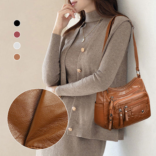 👜 50% RABATT! 🧳 Enkel Axelväska med Flera Fickor för Kvinnor – Lättvikt, Rymlig & Perfekt För Shopping, Resor Eller Vardagen 🛍️