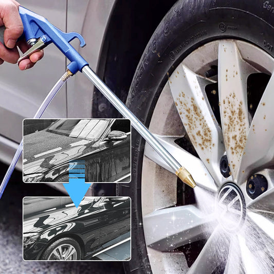 🚗 50% RABATT NU! 💦 Högtrycksspruta för Bilrengöring – 2 Munstycken & Ergonomisk Design – Perfekt för Interiör & Hushåll 🧼