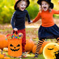 🎃📢📢50% RABATT  NU!! ⏰🔥Halloween lysande pumpa godisväska