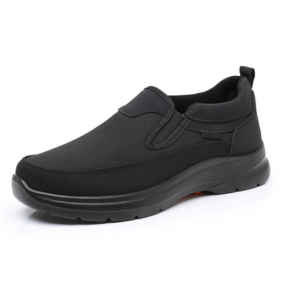 👟 60% RABATT NU! ✨ Ortopediska Andningsbara Slip-On-Sneakers för Män - Stödjer Sulgång med Minnesskuminsatser för Bekväm Heltidsanvändning 🏃‍♂️💨