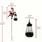 Solar-Powered Santa Claus Garden Stake Light