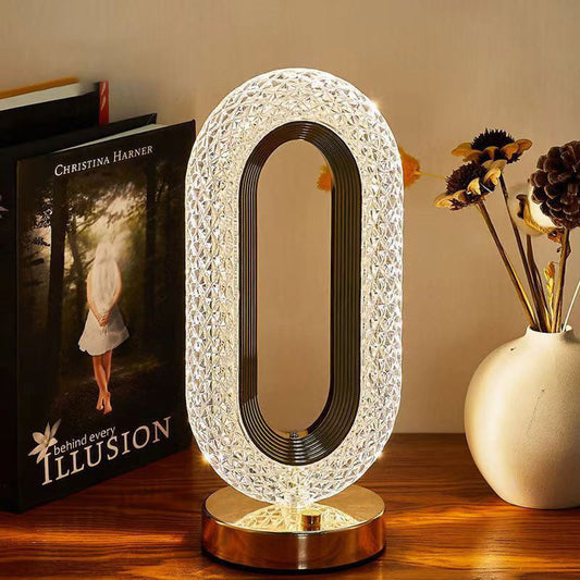 💡 50% RABATT NU! ✨ Uppladdningsbar Lyxig Kristall LED-nattlampa – 16 Färglägen & Touch-kontroll – Perfekt för Hemdekoration & Festlig Stämning 🎉