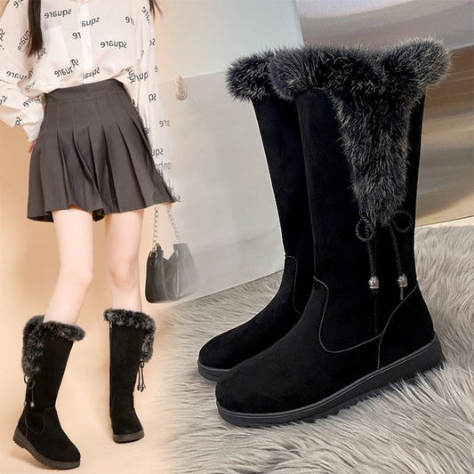 👢 60% RABATT! ❄️ Mid-Calf Vinterkängor för Kvinnor – Varma, Skyddande & Bekväma för All Dag 🧥