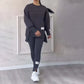 👚 54% RABATT NU! ✨ Avslappnat Set med Sweatshirt och Leggings för Kvinnor