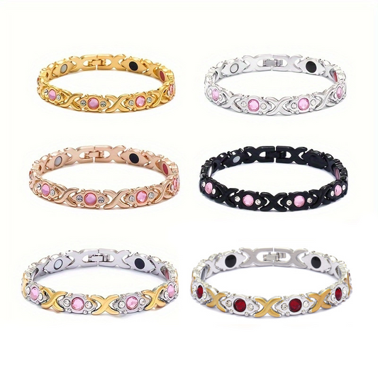 🔈🔈60% RABATT💍💎Elegant justerbart armband med strass för kvinnor