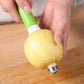 🍎 KÖP 1, FÅ 1 GRATIS! 🔪 Rostfritt 2-i-1 Fruktkärnare & Skalare – Skär, Urkärna & Servera Som En Proffskock! ✨
