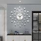 ✨60% RABATT🕰️ Kreativ väggklocka i strass – Tyst, minimalistisk lyx för vardagsrum, matsal och entré! 💎🏡