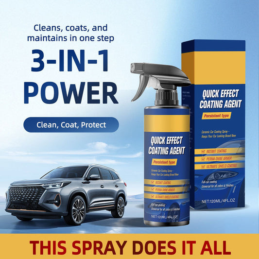 🛡️ KÖP 3, FÅ 1 GRATIS! 🚗 Effektiv Bilbeläggningsspray – Djuprengöring, Snabbtorkande & Kraftfullt skydd 🧼