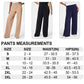 👖Damers Plusstorlek, Hög Stretch, Hög Midja, Vida Byxor