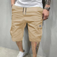 🩳 50% RABATT! 👖 Lätta Cargoshorts – Andningsbart Tyg, Knälång Skärning & Säkra Fickor För Telefon & Nycklar, Bekväma Hela Dagen ✅